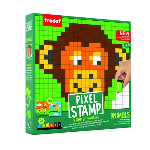  Trodat Pixel Stamp Animaux