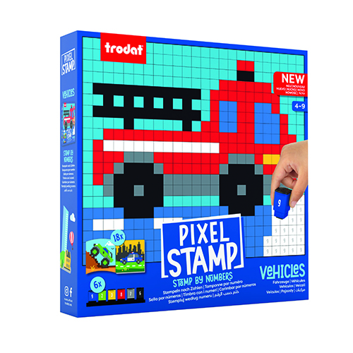 Trodat Pixel Stamp Veicoli