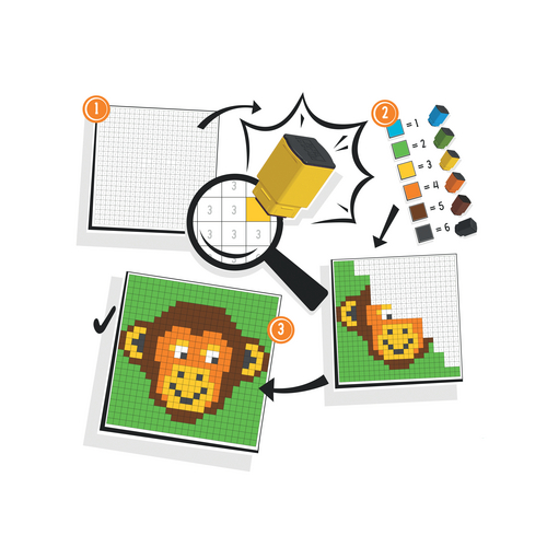 Trodat Pixel Stamp Animali