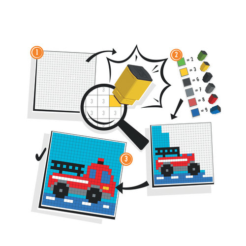 Trodat Pixel Stamp Veicoli