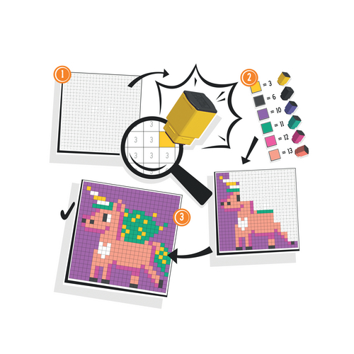 Trodat Pixel Stamp Fantasia